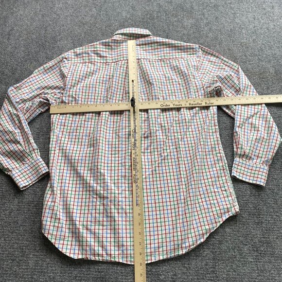 Vineyard Vines Shirt Men's M Multicolor Plaid Tucker Button-Down Preppy Classic‎ - Picture 10 of 14